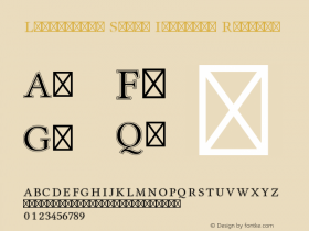 Libertinus Serif Initials