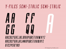 Y-Files Semi-Italic