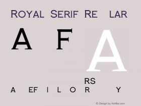 Royal Serif