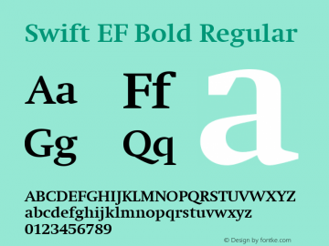 Swift EF Bold