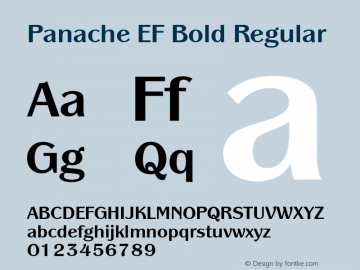 Panache EF Bold