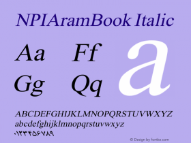 NPIAramBook