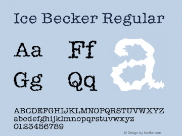 Ice Becker
