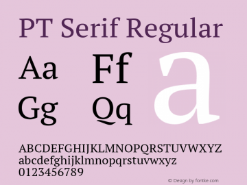 PT Serif