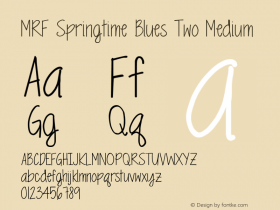 MRF Springtime Blues Two