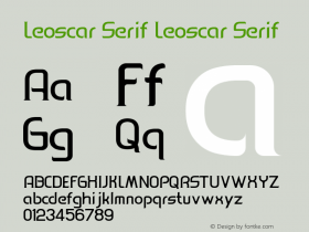 Leoscar Serif