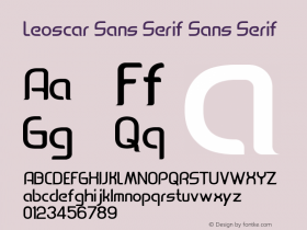 Leoscar Sans Serif