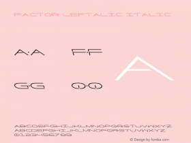 Factor Leftalic