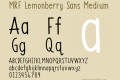 MRF Lemonberry Sans