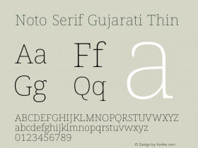 Noto Serif Gujarati