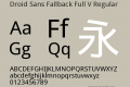 Droid Sans Fallback Full V