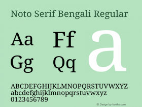 Noto Serif Bengali