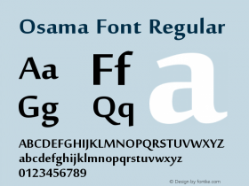 Osama Font