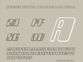 Zyborgs Outline Italic