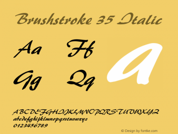 Brushstroke 35