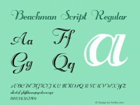 Beachman Script