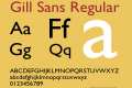 Gill Sans