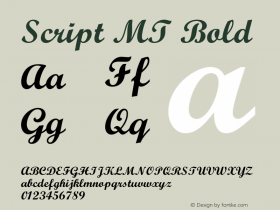 Script MT