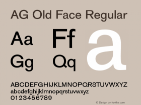 AG Old Face
