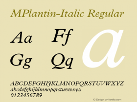 MPlantin-Italic