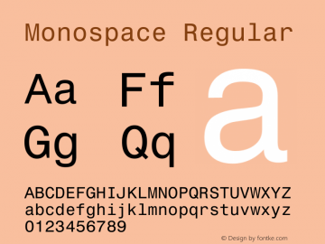 Monospace