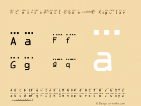 MC morse_Vail_Code_1837 S