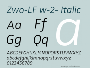 Zwo-LF w-2-