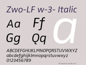 Zwo-LF w-3-