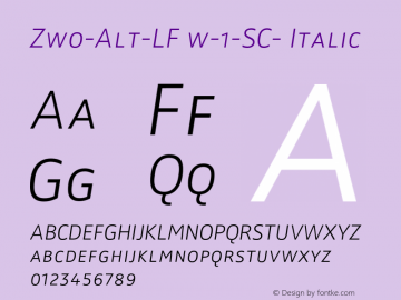 Zwo-Alt-LF w-1-SC-