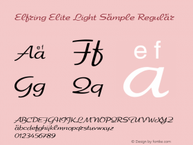 Elfring Elite Light Sample