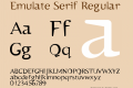 Emulate Serif