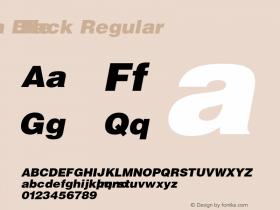 Helvetica Black