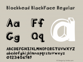 Blockhead BlackFace