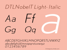 DTLNobelT Light-