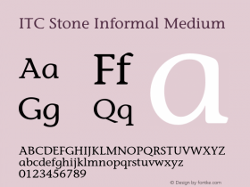 ITC Stone Informal