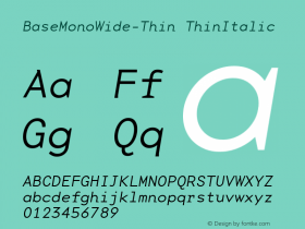 BaseMonoWide-Thin