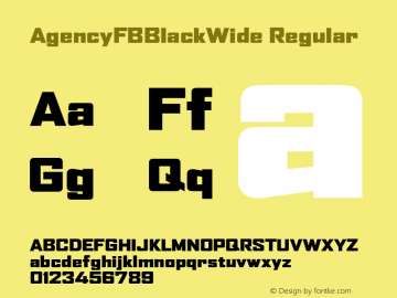 AgencyFBBlackWide