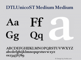 DTLUnicoST Medium