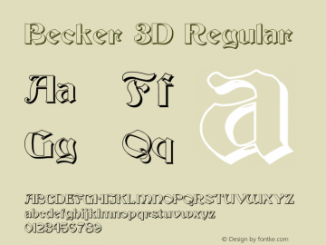 Becker 3D