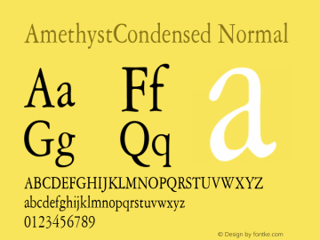 AmethystCondensed