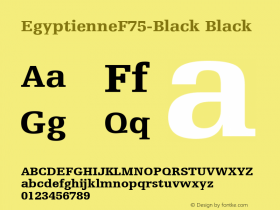 EgyptienneF75-Black