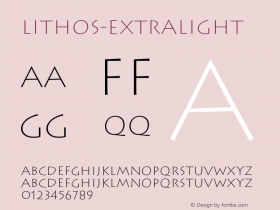 Lithos-ExtraLight