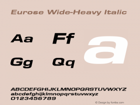 Eurose Wide-Heavy