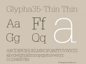 Glypha35-Thin