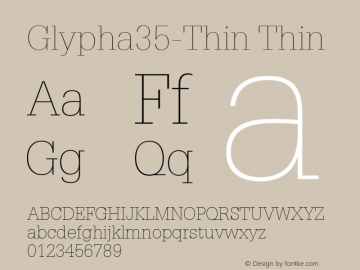 Glypha35-Thin