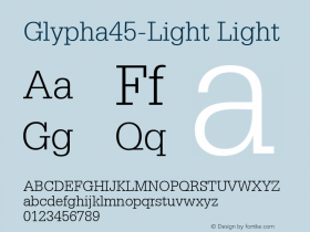Glypha45-Light