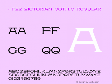 P22 Victorian Gothic