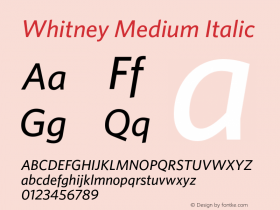 Whitney Medium