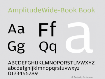 AmplitudeWide-Book