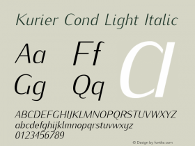 Kurier Cond Light